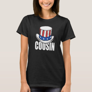 T-shirt La famille Casquette de Cousin 4 juillet Oncle Sam