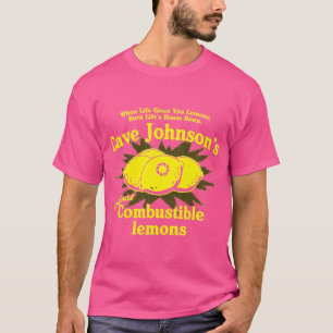 T-shirt La famille de citrons combustibles de Cave Johnson