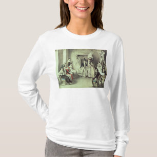 T-shirt La famille de Franz Peter Schubert jouant des jeux
