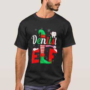 T-shirt La famille de lutins dentistes assortie à l'équipe