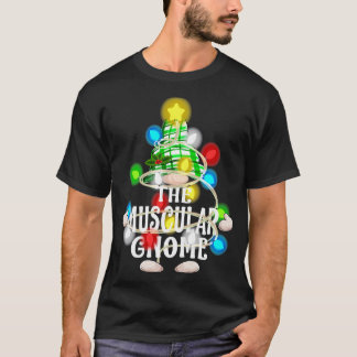 T-shirt La famille de Noël musicale Gnome