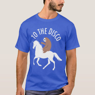 T-shirt La famille de Slotho la licorne Disco