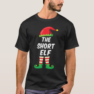 T-shirt La famille d'elfes courts Costume de Noël assorti