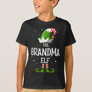 T-shirt La famille des elfes grand-mère qui correspond à N