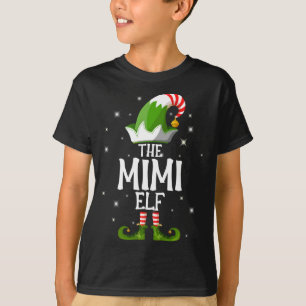 T-shirt La famille des elfes Mimi qui correspond à Noël