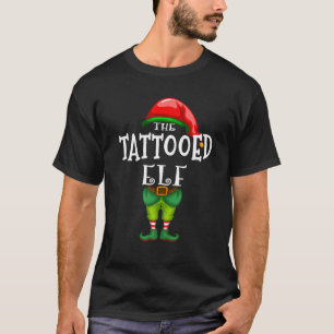 T-shirt La famille des elfes tatoués Parcours de Noël