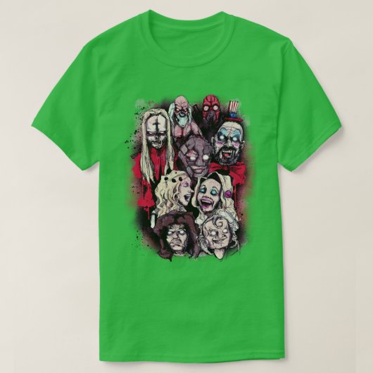 T-shirt La famille des lucioles (Design devant)