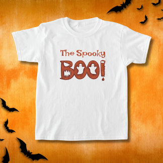 T-shirt La famille Éffrayante Boo Halloween Joue avec les 