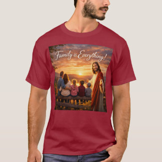 T-shirt 'La famille est tout'