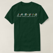 T-shirt La famille Jarvis Nom Jarvis Nom Jarvis Nom (Design devant)