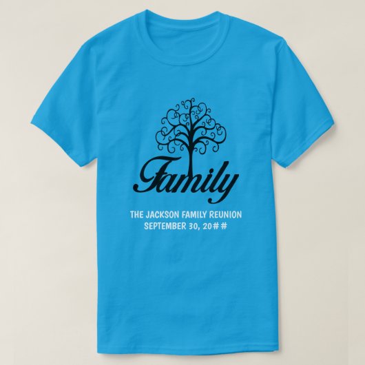 T-shirt La famille riante (Design devant)