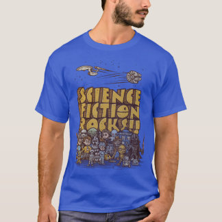 T-shirt La famille Science Fiction Rocks