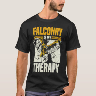 T-shirt La fauconnerie est ma thérapie Fauconnier