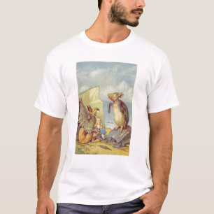 T-shirt La Fausse tortue et le Gryphon