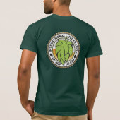 T-shirt La fédération de l'houblon dirige - (Dos)