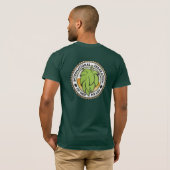 T-shirt La fédération de l'houblon dirige - (Dos entier)