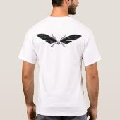 T-shirt La fée s'envole la chemise (Dos)