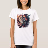 T-shirt La féline excentrique (Devant)