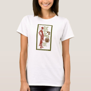 T-shirt La femelle vont pièce en t positive