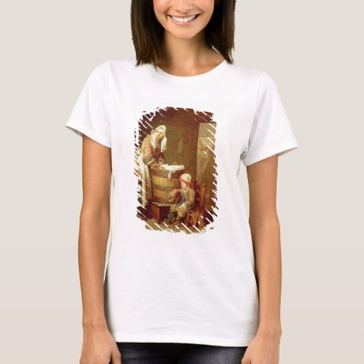 T-shirt La femme de la blanchisserie (Devant)