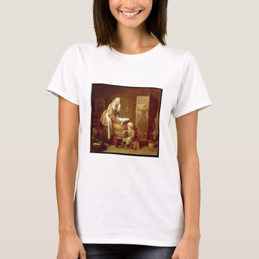 T-shirt La femme de la blanchisserie (Devant)