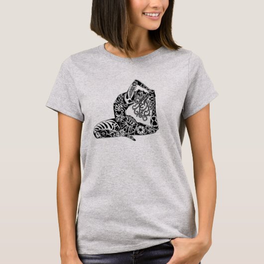 T-shirt La "femme du Yoga" (Devant)