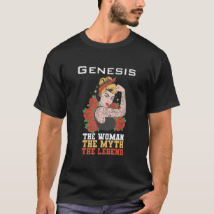 T-shirt La femme le mythe la légende Genèse