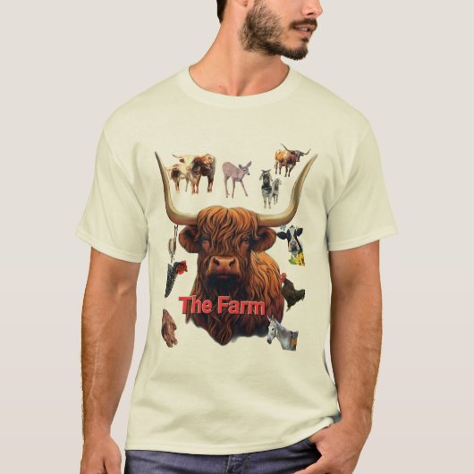 T-shirt La ferme (Devant)
