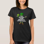 T-shirt La ferme Boone Booking Leprechuan Funny Wine St (Devant)