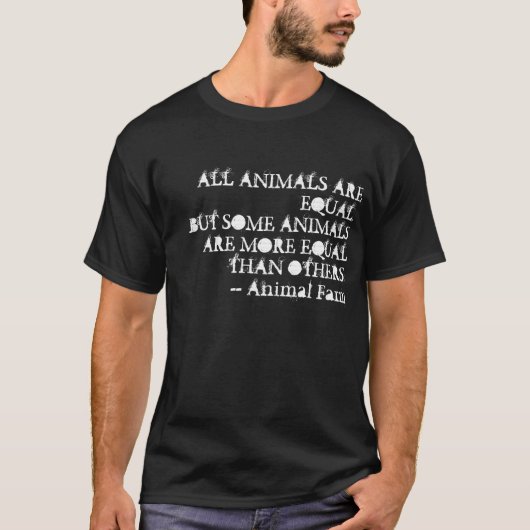 T-SHIRT LA FERME D'ANIMAUX (Devant)