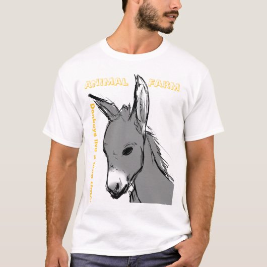 T-shirt La ferme d'animaux d'Orwell (Devant)