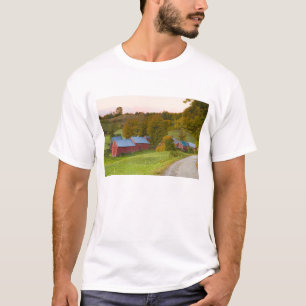 T-shirt La ferme Jenne à Woodstock, Vermont. Automne.