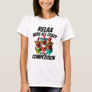 T-shirt La Ferme, La Sublimation De Poulet, La Relax Étaie