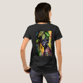 T-shirt La Ferne Peinte "Itáyara" - Femmes En Amazonie (Dos entier)