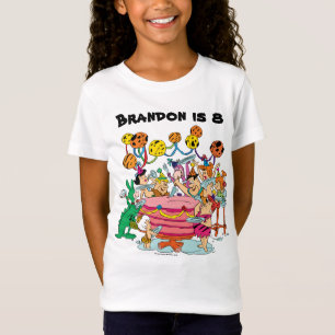 T-Shirt La fête d'anniversaire des Flintstones  