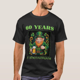 T-shirt La fête de la Saint-Patrick 60 Ans de Fredaines An