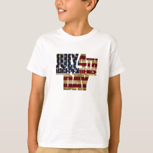 T-shirt La fête de l'indépendance du 4 juillet 002