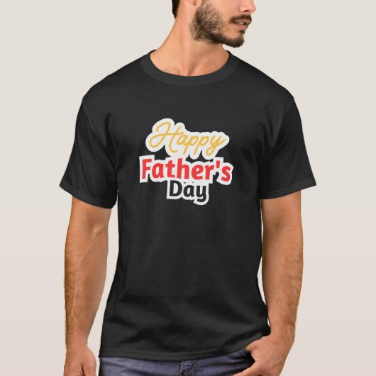 T-shirt la fête des pères (Devant)