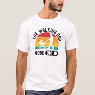 T-shirt La Fête des pères Walking Papa Funny New Papa