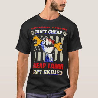 T-shirt La Fête Du Travail Compétente N'Est Pas Bon Marché