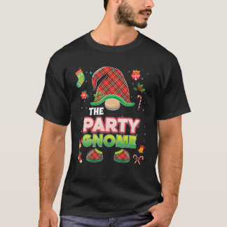 T-shirt La fête Gnome Buffalo a plaid Correspondance P Noë