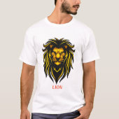 T-shirt La fierté du lion (Devant)