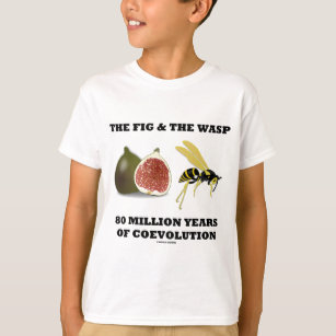T-shirt La figue et la guêpe 80 millions d'ans de
