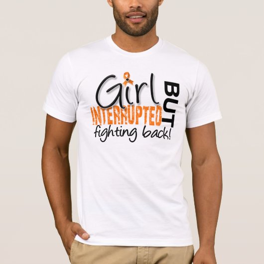 T-shirt La fille a interrompu 2 RSD (Devant)