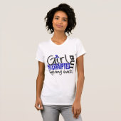 T-shirt La fille a interrompu l'arthrite 2 (Devant entier)