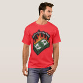 T-shirt La fille Bold Burn (Devant entier)