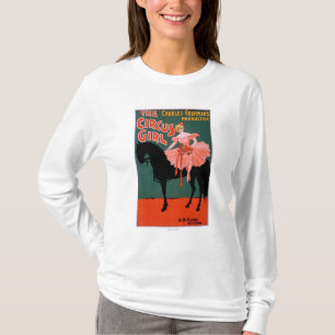 T-shirt La fille de cirque - femme sur le Theatrical de