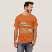T-shirt La fille de jeu (Devant entier)