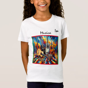 T-Shirt La fille de la musique
