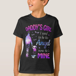 T-shirt La fille de papa J'étais son ange